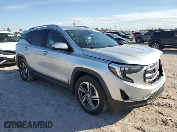 2018 GMC Terrain SLT Diesel with VIN 3GKALREUXJL141940, listed as a Copart auction lot 84225624 with 120,102 mi miles and Salvage Title. Bid and sale history available at DreamBid. Image 4.