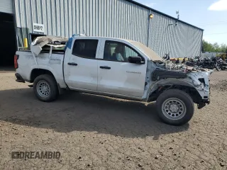 2023 Chevrolet Colorado 2WD Work Truck with VIN 1GCGSBEC3P1257245, listed as a Copart auction lot 63418715 with 9,715 mi miles and Clean title. Bid and sale history available at DreamBid. Image 4.