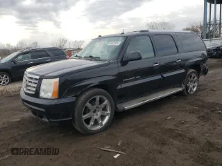 2005 Cadillac Escalade ESV z VIN 3GYFK66N85G266194, wystawiony jako Copart lot #50697805 z przebiegiem 280 387 mil mil oraz Szkoda całkowita • Salvage title. Historia ofert i sprzedaży dostępna na DreamBid. Obrazek 1.