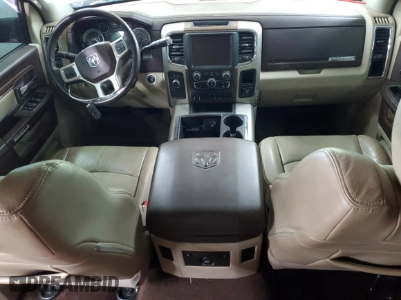 2015 Ram 2500 Laramie with VIN 3C6UR5FL7FG571356, listed as a Copart auction lot 53476445 with 0 mi miles and Clean Title. Bid and sale history available at carsss.com. Image 8.