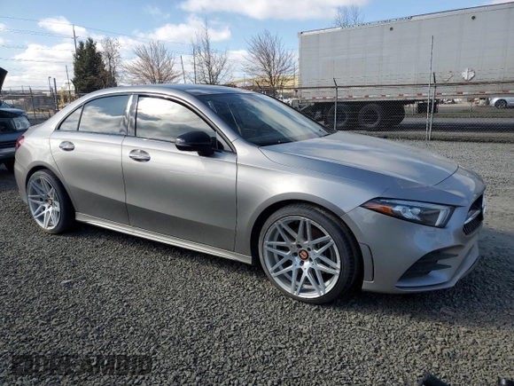 2019 Mercedes-Benz A 220 with VIN WDD3G4FB3KW017700, listed as a Copart auction lot 48054685 with 55,296 mi miles and Clean Title. Bid and sale history available at DreamBid. Image 4.