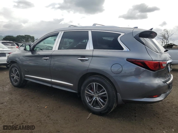 2017 Infiniti QX60 with VIN 5N1DL0MN2HC522553, listed as a Copart auction lot 48196985 with 52,924 mi miles and Salvage Title. Bid and sale history available at carsss.com. Image 2.