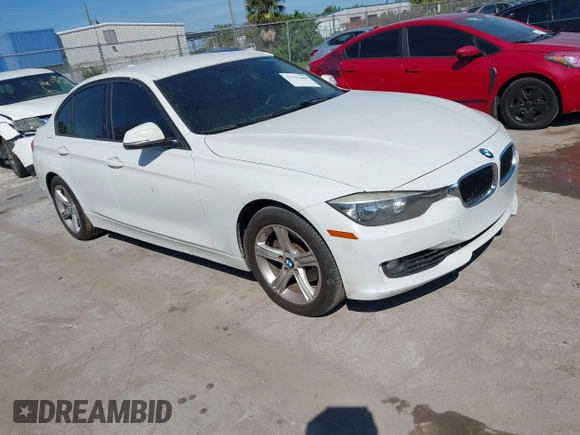 2014 BMW 3 Series 328i with VIN WBA3A5C52EF604861, listed as a IAAI auction lot 41701480 with Not Provided miles. Bid and sale history available at carsss.com. Image 1.