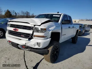 2017 Chevrolet Silverado 1500 LT with VIN 1GCVKREC4HZ389885, listed as a Copart auction lot 46061375 with 84,629 mi miles and Salvage Title. Bid and sale history available at carsss.com. Image 1.