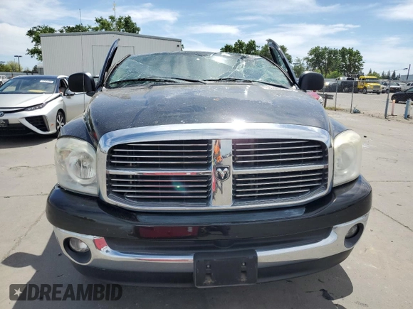 2008 Dodge Ram 1500 SLT with VIN 1D7HA18228S517320, listed as a Copart auction lot 52463415 with Not Provided miles and Salvage Title. Bid and sale history available at carsss.com. Image 5.