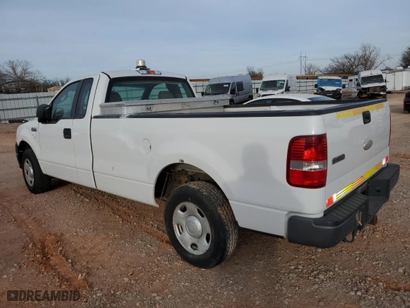 2007 Ford F-150 XL with VIN 1FTRF12W97KD11406, listed as a Copart auction lot 89126065 with 177,043 mi miles and Clean Title. Bid and sale history available at carsss.com. Image 2.