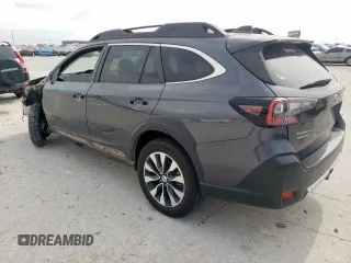 2023 Subaru Outback Limited XT with VIN 4S4BTGND6P3121396, listed as a Copart auction lot 57266775 with 58,574 mi miles and Salvage title. Bid and sale history available at DreamBid. Image 2.