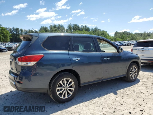 2014 Nissan Pathfinder S with VIN 5N1AR2MM6EC624129, listed as a Copart auction lot 60965635 with 88,206 mi miles and Clean title. Bid and sale history available at DreamBid. Image 3.