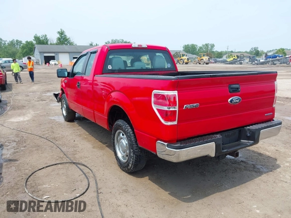 2011 Ford F-150 XL with VIN 1FTEX1CM8BKD51140, listed as a IAAI auction lot 42483828 with 118,166 mi miles and . Bid and sale history available at DreamBid. Image 3.