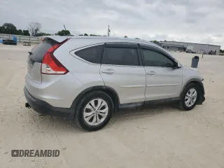 2012 Honda CR-V EX-L with VIN JHLRM3H76CC006955, listed as a Copart auction lot 53300325 with 128,403 mi miles and Salvage Title. Bid and sale history available at carsss.com. Image 3.