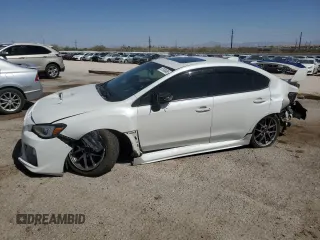 2017 Subaru WRX STI Limited with VIN JF1VA2Y61H9821399, listed as a Copart auction lot 57590465 with 124,296 mi miles and Salvage title. Bid and sale history available at DreamBid. Image 1.