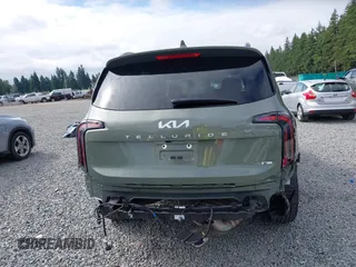 2024 Kia Telluride EX X-Line with VIN 5XYP3DGC6RG488665, listed as a IAAI auction lot 42585925 with 28,906 mi miles and . Bid and sale history available at DreamBid. Image 16.