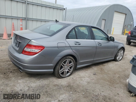 2008 Mercedes-Benz C 350 Sport with VIN WDDGF56X58R025469, listed as a Copart auction lot 51845005 with 49,759 mi miles and Salvage title. Bid and sale history available at DreamBid. Image 3.