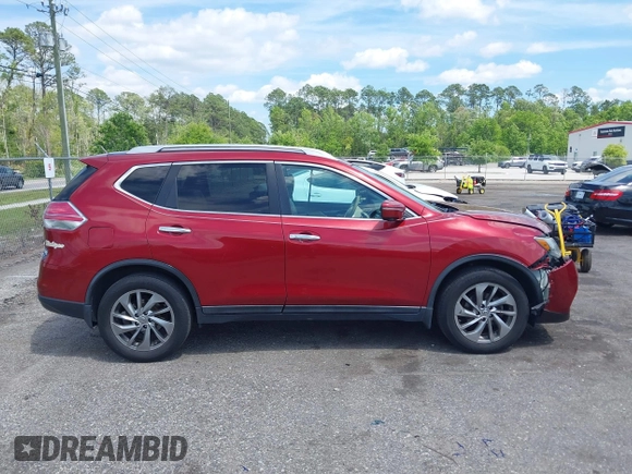 2015 Nissan Rogue S with VIN 5N1AT2MT5FC920589, listed as a IAAI auction lot 42050035 with 125,544 mi miles. Bid and sale history available at carsss.com. Image 13.