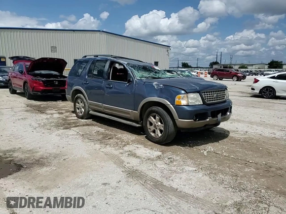2003 Ford Explorer Eddie Bauer z VIN 1FMZU64K43ZB27338, wystawiony jako Copart lot #58319855 z przebiegiem Nie podano mil oraz Nie do naprawy • Non repairable. Historia ofert i sprzedaży dostępna na DreamBid. Obrazek 14.