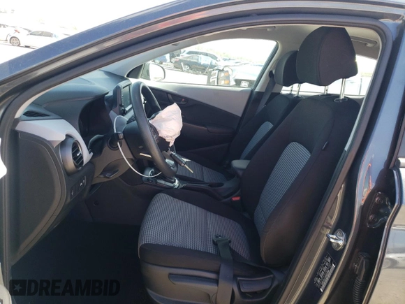 2021 Hyundai Kona SE with VIN KM8K1CAAXMU676089, listed as a Copart auction lot 41502065 with 17,324 mi miles and Non Repairable. Bid and sale history available at carsss.com. Image 7.