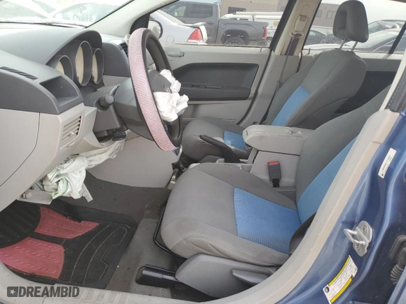 2007 Dodge Caliber SXT with VIN 1B3HB48B17D105063, listed as a Copart auction lot 49482935 with 165,237 mi miles and Salvage Title. Bid and sale history available at carsss.com. Image 7.