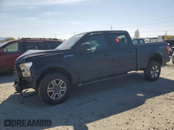 2017 Ford F-150 XL with VIN 1FTFW1EF8HKD33493, listed as a Copart auction lot 53383625 with 79,262 mi miles and Salvage Title. Bid and sale history available at carsss.com. Image 1.