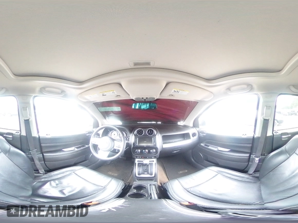 2017 Jeep Compass High Altitude with VIN 1C4NJCEB6HD186937, listed as a Copart auction lot 57953105 with 190,876 mi miles and Salvage title. Bid and sale history available at DreamBid. Image 15.