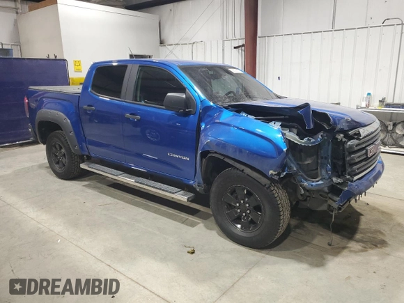 2019 GMC Canyon 2WD with VIN 1GTG5BEA0K1279069, listed as a Copart auction lot 88806815 with 101,024 mi miles and Salvage Title. Bid and sale history available at carsss.com. Image 4.