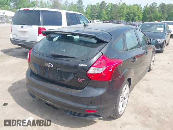 2014 Ford Focus ST with VIN 1FADP3L98EL269058, listed as a IAAI auction lot 42169021 with 106,325 mi miles and . Bid and sale history available at carsss.com. Image 4.