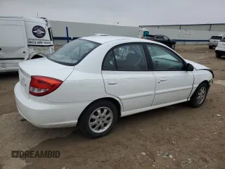 2003 Kia Rio with VIN KNADC125136274488, listed as a Copart auction lot 79561204 with 117,608 mi miles and Salvage Title. Bid and sale history available at carsss.com. Image 3.