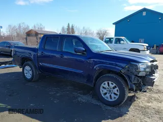 2023 Nissan Frontier PRO-4X with VIN 1N6ED1EK1PN644062, listed as a IAAI auction lot 42107233 with 35,508 mi miles. Bid and sale history available at carsss.com. Image 14.