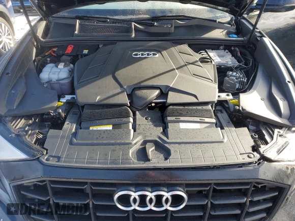 2023 Audi Q8 Premium with VIN WA1AVBF1XPD020187, listed as a Copart auction lot 86690014 with 8,308 mi miles and Salvage title. Bid and sale history available at DreamBid. Image 12.