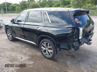 2020 Hyundai Palisade SEL with VIN KM8R4DHE3LU030184, listed as a IAAI auction lot 42634363 with 43,770 mi miles and . Bid and sale history available at DreamBid. Image 3.