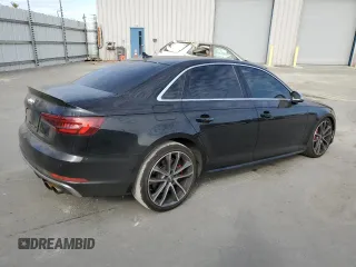 2019 Audi S4 Prestige with VIN WAUC4AF48KA046915, listed as a Copart auction lot 78511144 with 76,018 mi miles and Salvage Title. Bid and sale history available at carsss.com. Image 3.