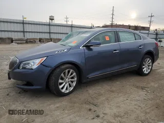2015 Buick LaCrosse Leather with VIN 1G4GB5G39FF242910, listed as a Copart auction lot 88991015 with 0 mi miles and Salvage Title. Bid and sale history available at carsss.com. Image 1.