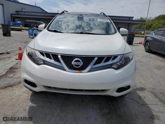 2013 Nissan Murano LE with VIN JN8AZ1MU1DW202429, listed as a Copart auction lot 53546535 with 108,631 mi miles and Salvage Title. Bid and sale history available at carsss.com. Image 5.