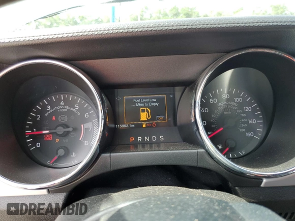 2016 Ford Mustang EcoBoost Premium with VIN 1FATP8UH2G5255579, listed as a Copart auction lot 58312785 with 115,963 mi miles and Salvage title. Bid and sale history available at DreamBid. Image 9.