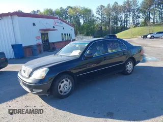 2001 Lexus LS 430 with VIN JTHBN30F710042861, listed as a IAAI auction lot 41895357 with Not Provided miles. Bid and sale history available at carsss.com. Image 16.