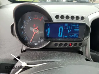 2014 Chevrolet Sonic LT with VIN 1G1JC6SB1E4241720, listed as a Copart auction lot 53123875 with 172,456 mi miles and Salvage Title. Bid and sale history available at carsss.com. Image 9.