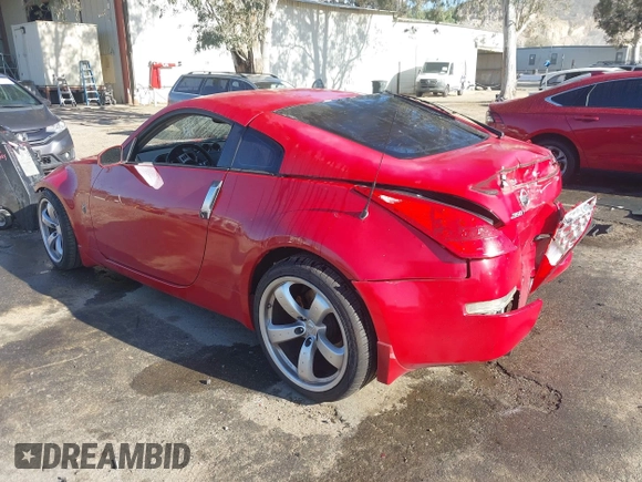 2007 Nissan 350Z Touring with VIN JN1BZ34E87M550297, listed as a IAAI auction lot 41993683 with 127,973 mi miles. Bid and sale history available at carsss.com. Image 3.