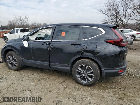 2020 Honda CR-V EX with VIN 2HKRW2H54LH672314, listed as a Copart auction lot 46732675 with 64,104 mi miles and Salvage Title. Bid and sale history available at carsss.com. Image 2.