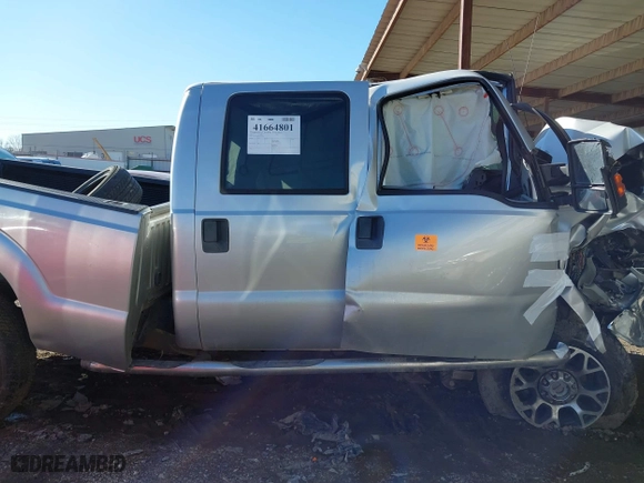 2014 Ford Super Duty F-250 SRW XL with VIN 1FT7W2B63EEA34017, listed as a IAAI auction lot 41664801 with 1 mi miles. Bid and sale history available at carsss.com. Image 13.