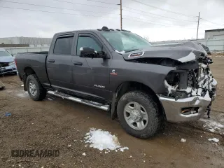 2021 Ram 2500 Tradesman with VIN 3C6UR5CL8MG538609, listed as a Copart auction lot 51596125 with 130,726 mi miles and Salvage title. Bid and sale history available at DreamBid. Image 4.