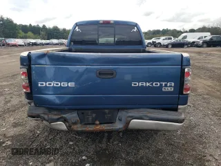 2003 Dodge Dakota SLT with VIN 1D7HL48X93S367092, listed as a Copart auction lot 71961274 with 160,709 mi miles and Salvage Title. Bid and sale history available at carsss.com. Image 6.