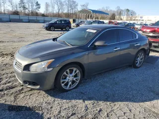 2013 Nissan Maxima S with VIN 1N4AA5AP8DC833341, listed as a Copart auction lot 48922785 with 157,129 mi miles and Salvage Title. Bid and sale history available at DreamBid. Image 1.