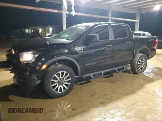 2019 Ford Ranger XL with VIN 1FTER4EH4KLB11010, listed as a Copart auction lot 85280384 with 84,015 mi miles and Salvage Title. Bid and sale history available at carsss.com. Image 1.