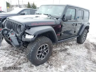 2024 Jeep Wrangler Rubicon with VIN 1C4PJXFG0RW268825, listed as a IAAI auction lot 41432203 with 19,526 mi miles. Bid and sale history available at carsss.com. Image 17.