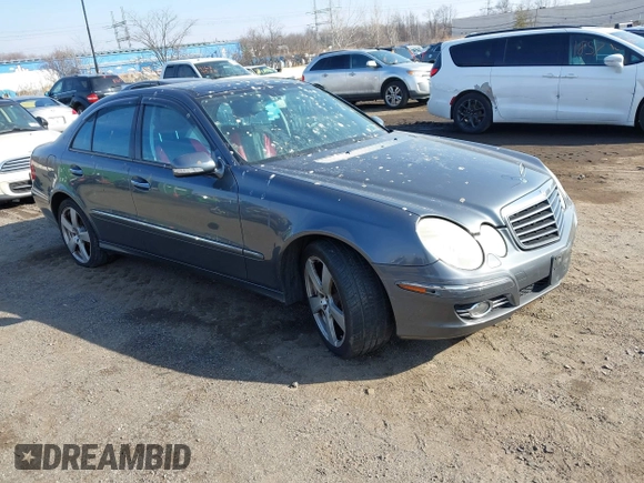 2007 Mercedes-Benz E-Class 3.5L with VIN WDBUF87X97B144564, listed as a IAAI auction lot 41625811 with 138,703 mi miles. Bid and sale history available at carsss.com. Image 1.