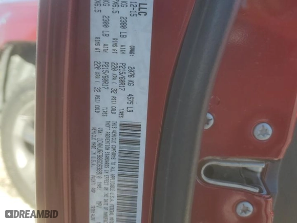 2016 Jeep Patriot Latitude with VIN 1C4NJRFB8GD638810, listed as a Copart auction lot 46640805 with 130,237 mi miles and Salvage Title. Bid and sale history available at carsss.com. Image 13.