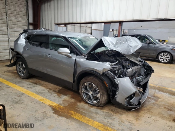 2023 Chevrolet Blazer LT with VIN 3GNKBHR40PS231644, listed as a Copart auction lot 45296355 with 0 mi miles and Salvage Title. Bid and sale history available at carsss.com. Image 4.