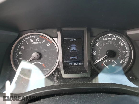 2022 Toyota Tacoma SR с VIN 3TMCZ5AN0NM468020, выставлен на аукционе Copart как лот 58708235 с пробегом 112 523 миль миль и На запчасти • Non repairable. История ставок и продаж доступна на DreamBid. Изображение 9.