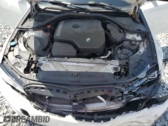 2020 BMW 3 Series 330i with VIN 3MW5R1J04L8B04952, listed as a Copart auction lot 51504575 with 0 mi miles and Non Repairable. Bid and sale history available at carsss.com. Image 12.