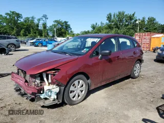 2015 Subaru Impreza 2.0i with VIN JF1GPAA64FH206649, listed as a Copart auction lot 61361525 with 100,192 mi miles and Salvage title. Bid and sale history available at DreamBid. Image 1.