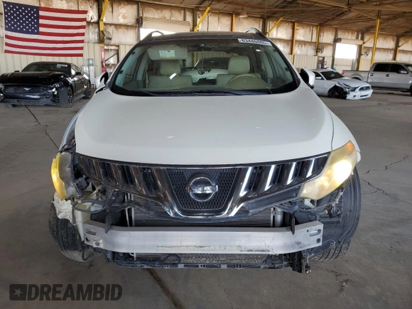 2009 Nissan Murano SL z VIN JN8AZ18U89W023807, wystawiony jako Copart lot #63480805 z przebiegiem 125 394 mil mil oraz Szkoda całkowita • Salvage title. Historia ofert i sprzedaży dostępna na DreamBid. Obrazek 5.